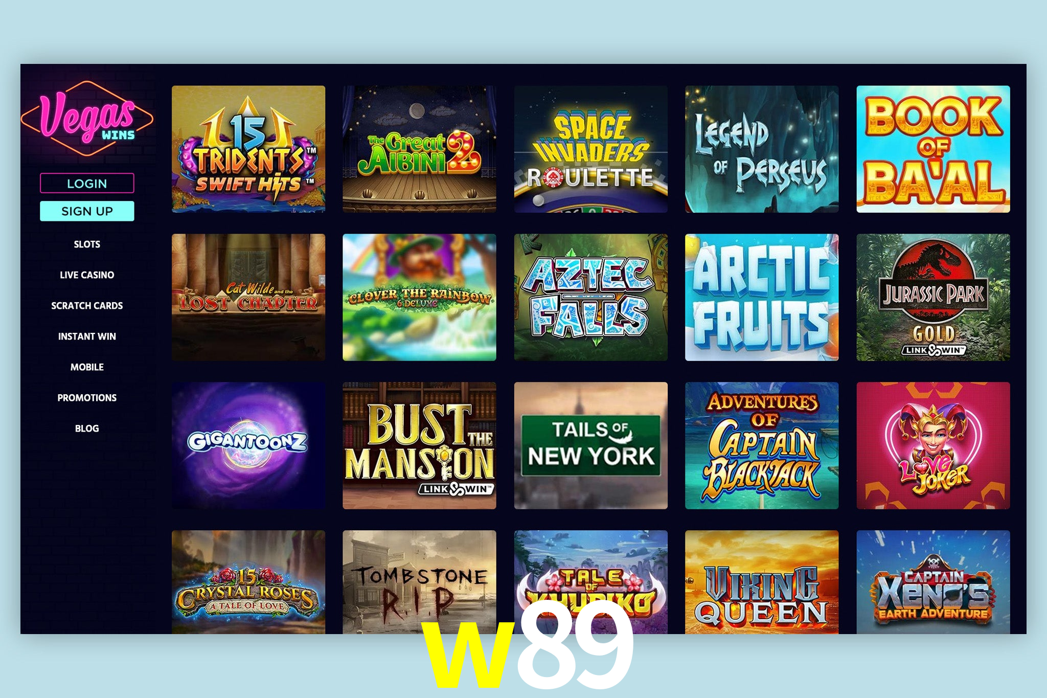 Experiência VIP w89